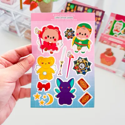 Sakura Foil Matte Sticker Sheet
