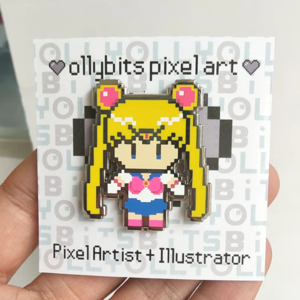 Moon Princess Enamel Pin Moon Princess Enamel Pin