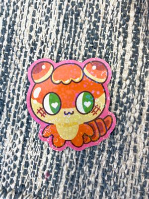 Sticker, Cornetchi Tama Holo Hearts