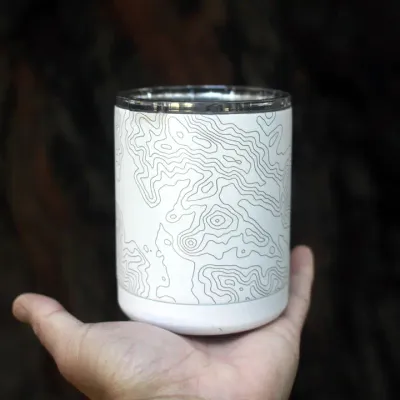 Alameda Ca Map Insulated Cup (by Jace.design)