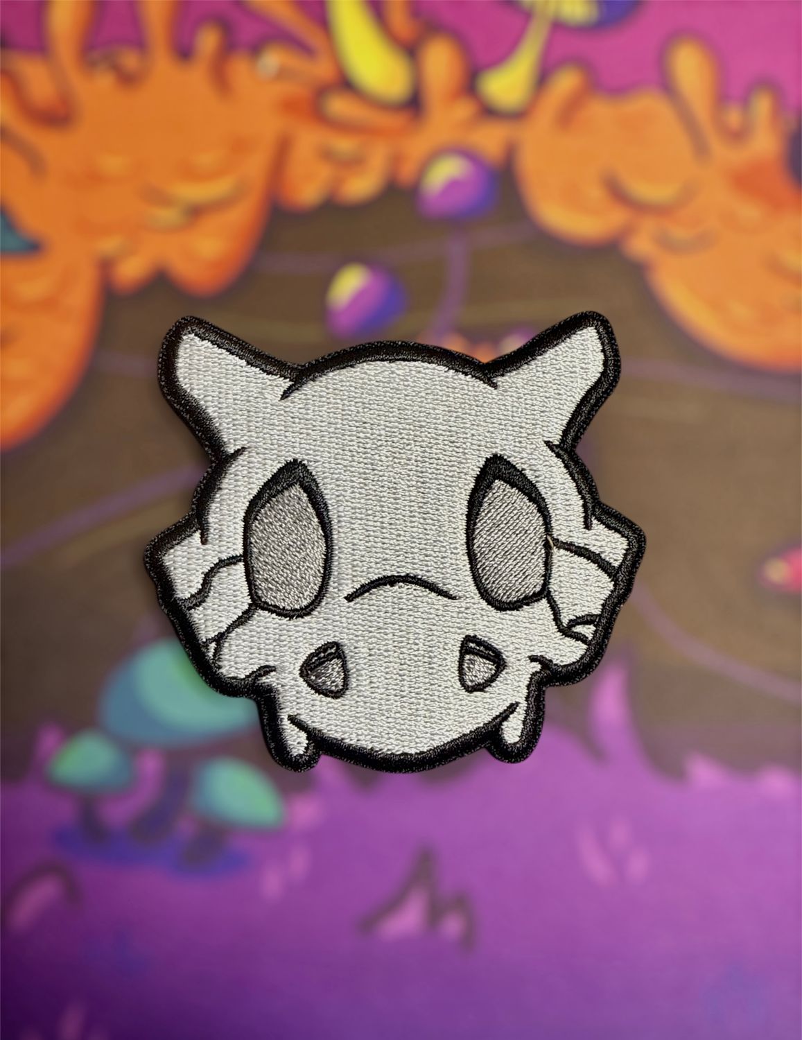 Cubone Skull Patch - Small (by Pewter City Trading Co.)
