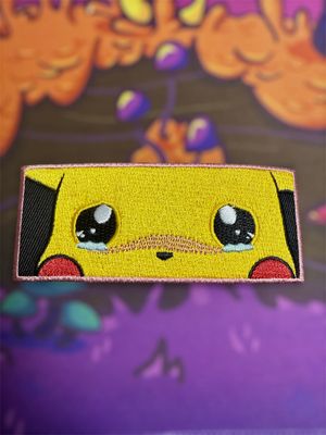Sad Eyes Patch - Pikachu (by Pewter City Trading Co.)