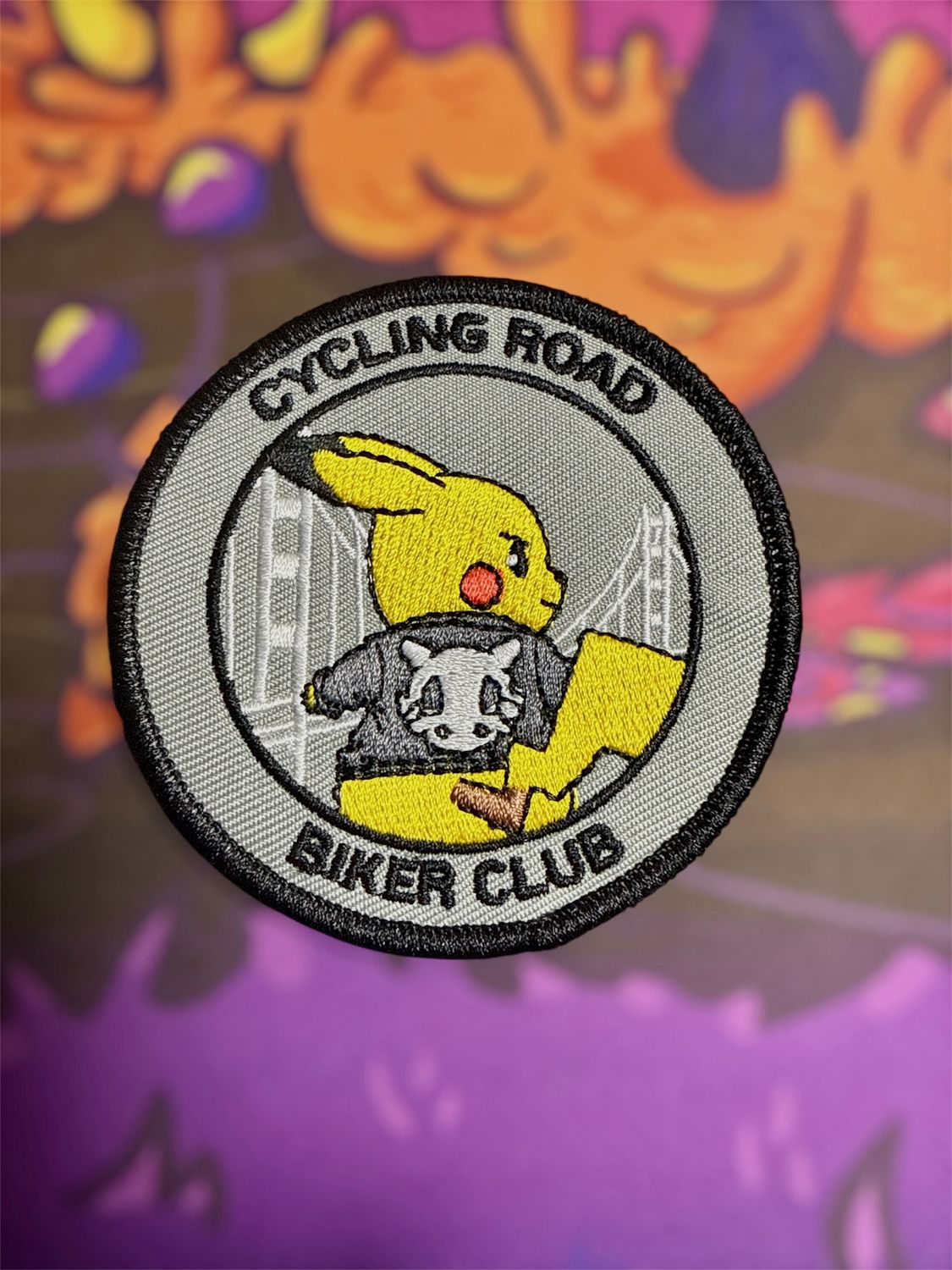 Cycling Road Biker Club Patch (by Pewter City Trading Co.)
