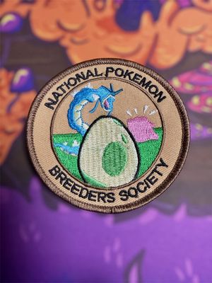 National Pokemon Breeders Society Patch (by Pewter City Trading Co.)