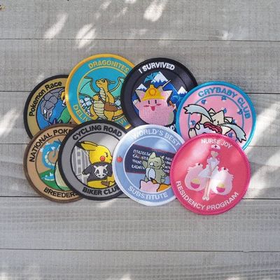 Sad Eyes Patch - Pikachu (by Pewter City Trading Co.)