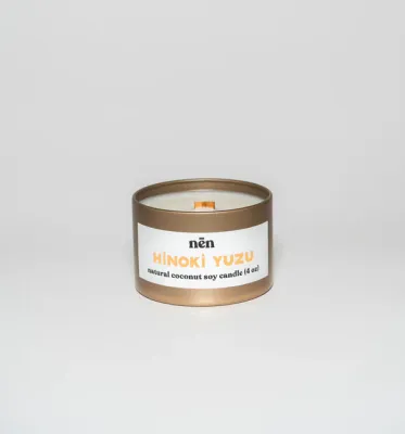 Hinoki Yuzu Mini Candle
