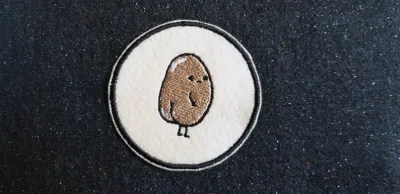 Potato Butt Iron-On Patch