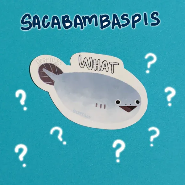 &quot;what&quot; Sacabambasbis Sticker