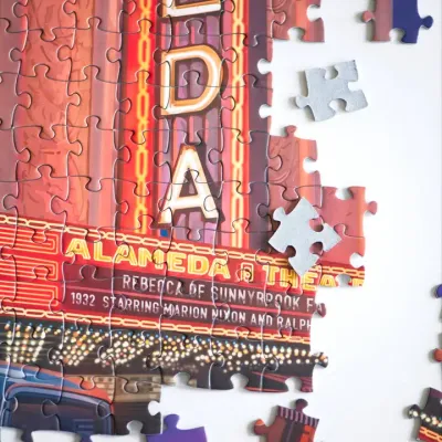 Alameda Theatre Puzzle (by Oakland Puzzle Company)