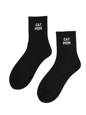 Cat Mom Socks