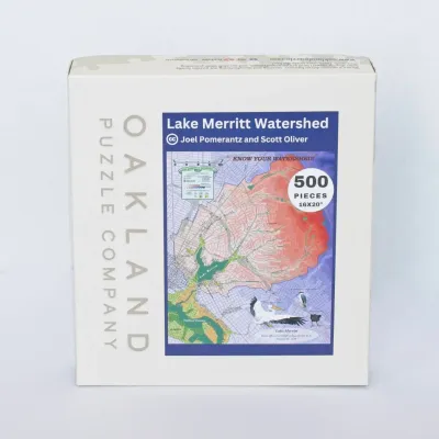 Lake Merritt Watershed Puzzle (by Oakland Puzzle Company)