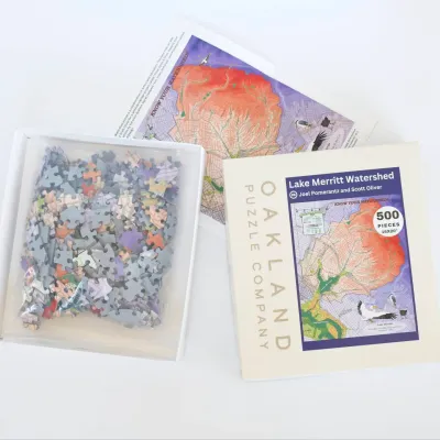 Lake Merritt Watershed Puzzle (by Oakland Puzzle Company)