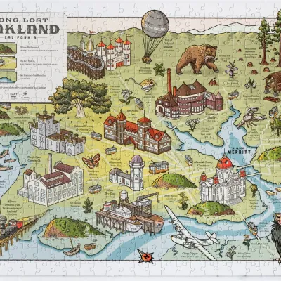 Long Lost Oakland Puzzle (by Oakland Puzzle Company)