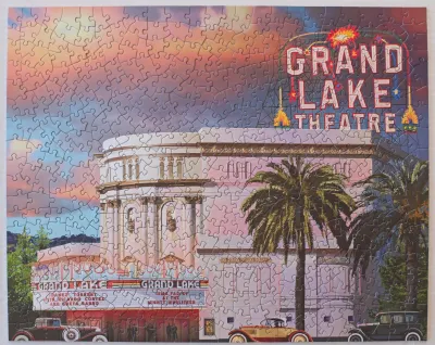 Grand Lake Theater Puzzle (by Oakland Puzzle Company)