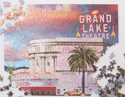 Grand Lake Theater Puzzle (by Oakland Puzzle Company)
