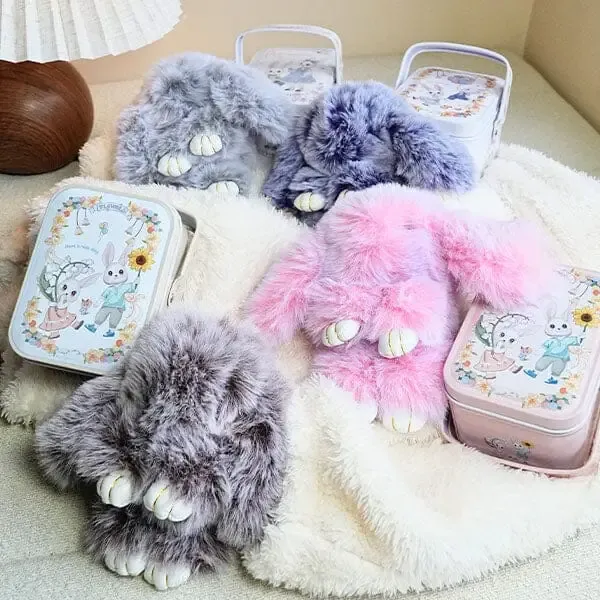 Bao Bunny Kawaii Plush Keychain Mystery Tin