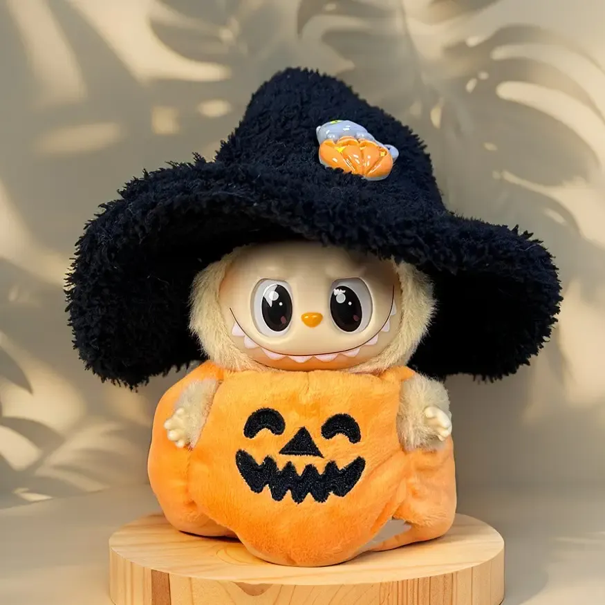 Crochet Halloween Labubu Costume (by Lilyrosy)