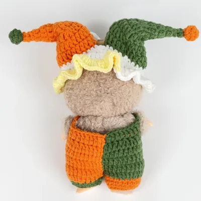 Crochet Halloween Labubu Costume (by Lilyrosy)