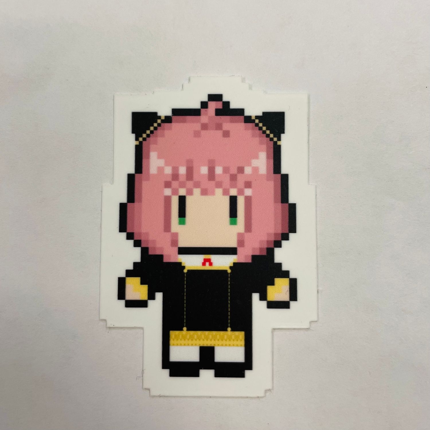 Anya Forger Vinyl Sticker Pixel Art