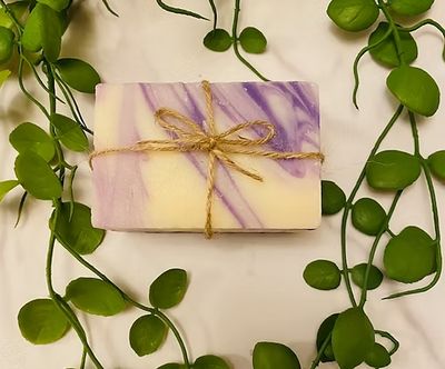 Lavender Lemongrass - Artisanal, Cold-processed Soap