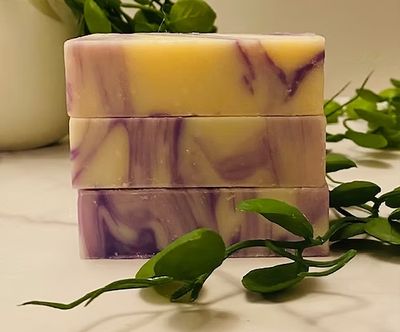 Lavender Lemongrass - Artisanal, Cold-processed Soap