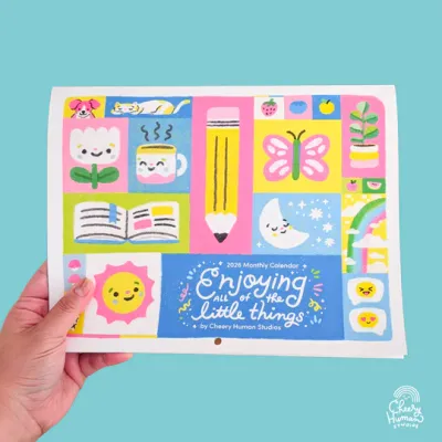 2026 Wall Calendar, Little Things