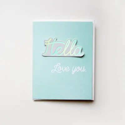 Hella Love You Sticker Card – CS BAY 005