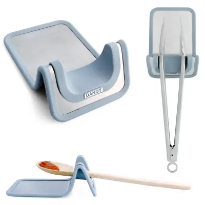 SpoonBest Spoon Rest &amp; Tongs Holder