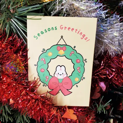 Seasons Greetings Card (cloverleafpie)