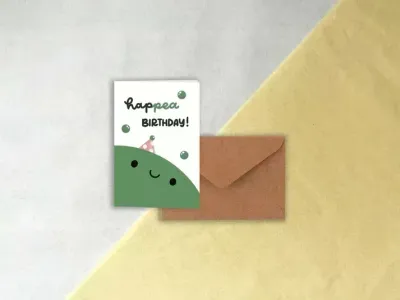 Happea Birthday Mini Card Happea Birthday Mini Card