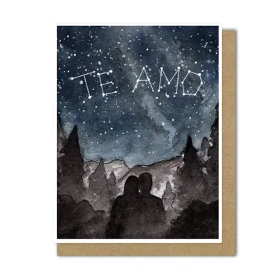 Stargazing Love Card (Spanish)