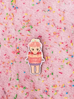 Birthday Cake Baby Sticker Birthday Cake Baby Sticker