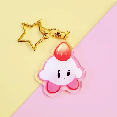 Keychain, Strawberry Kirby