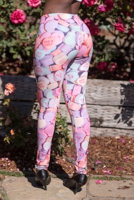 SALE - Candy Heart Leggings (LEG004)