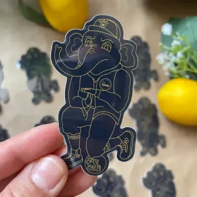 Stomper Sticker