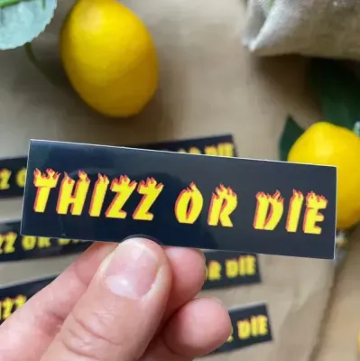 Thizz or Die Sticker