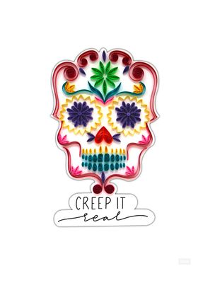 Creep it Real Sticker
