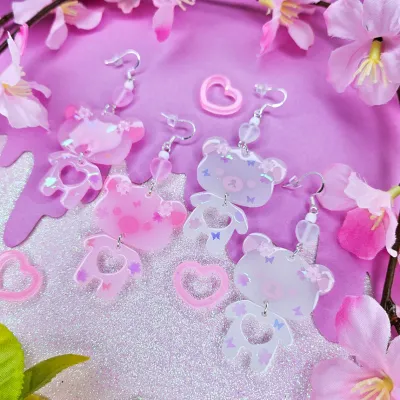 Dangly Bear Earrings
