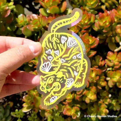 Suncatcher, Fierce Tiger Suncatcher, Fierce Tiger