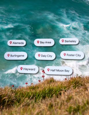 Local Location Tag/Pin Sticker Local Location Tag/Pin Sticker