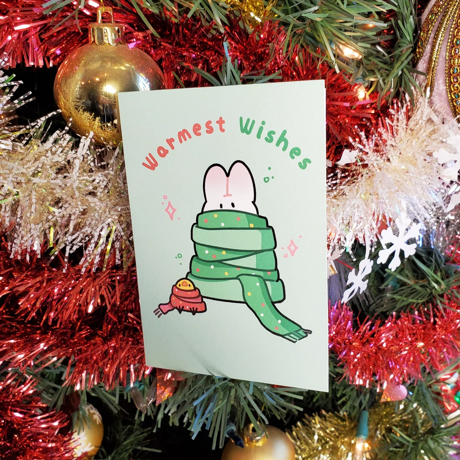 Warmest Wishes Card (cloverleafpie)