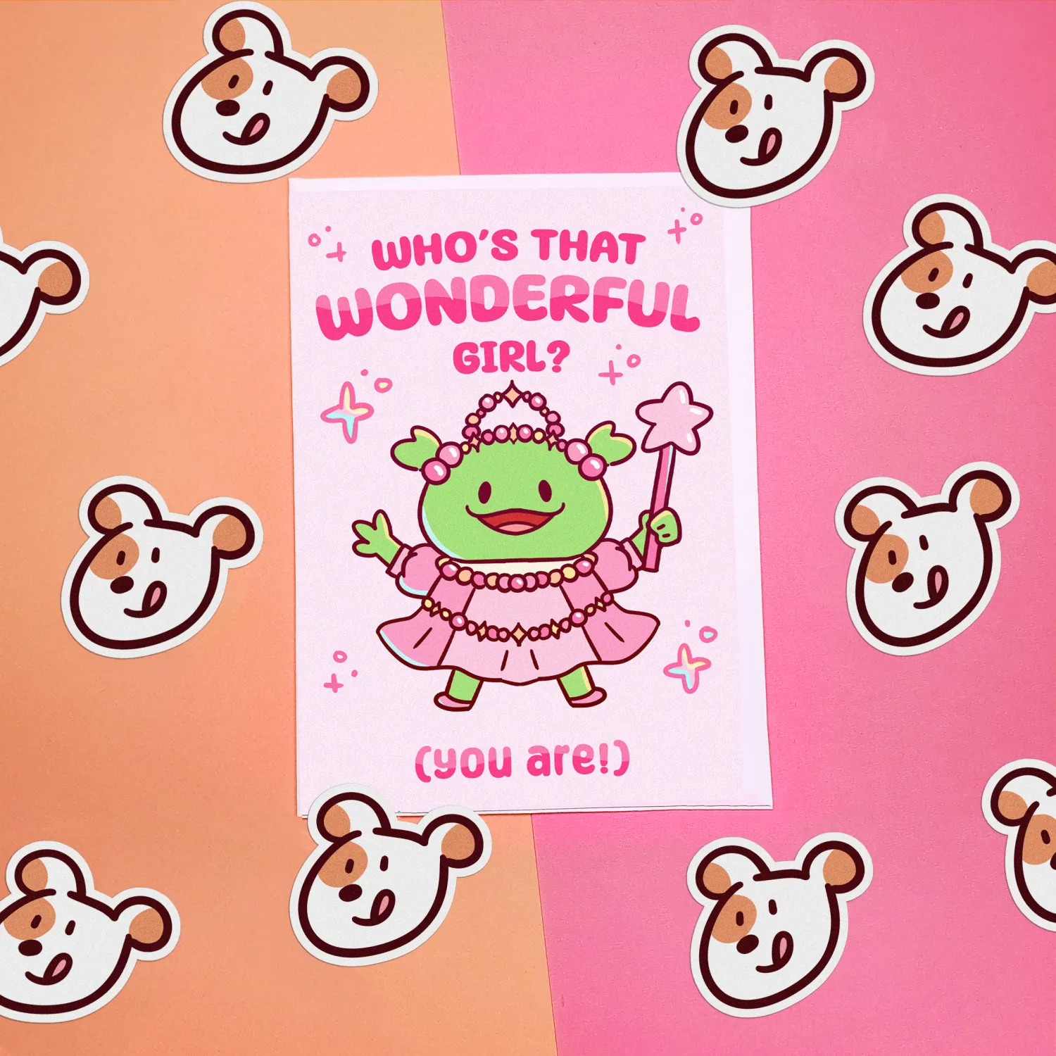 Wonderful Girl Card