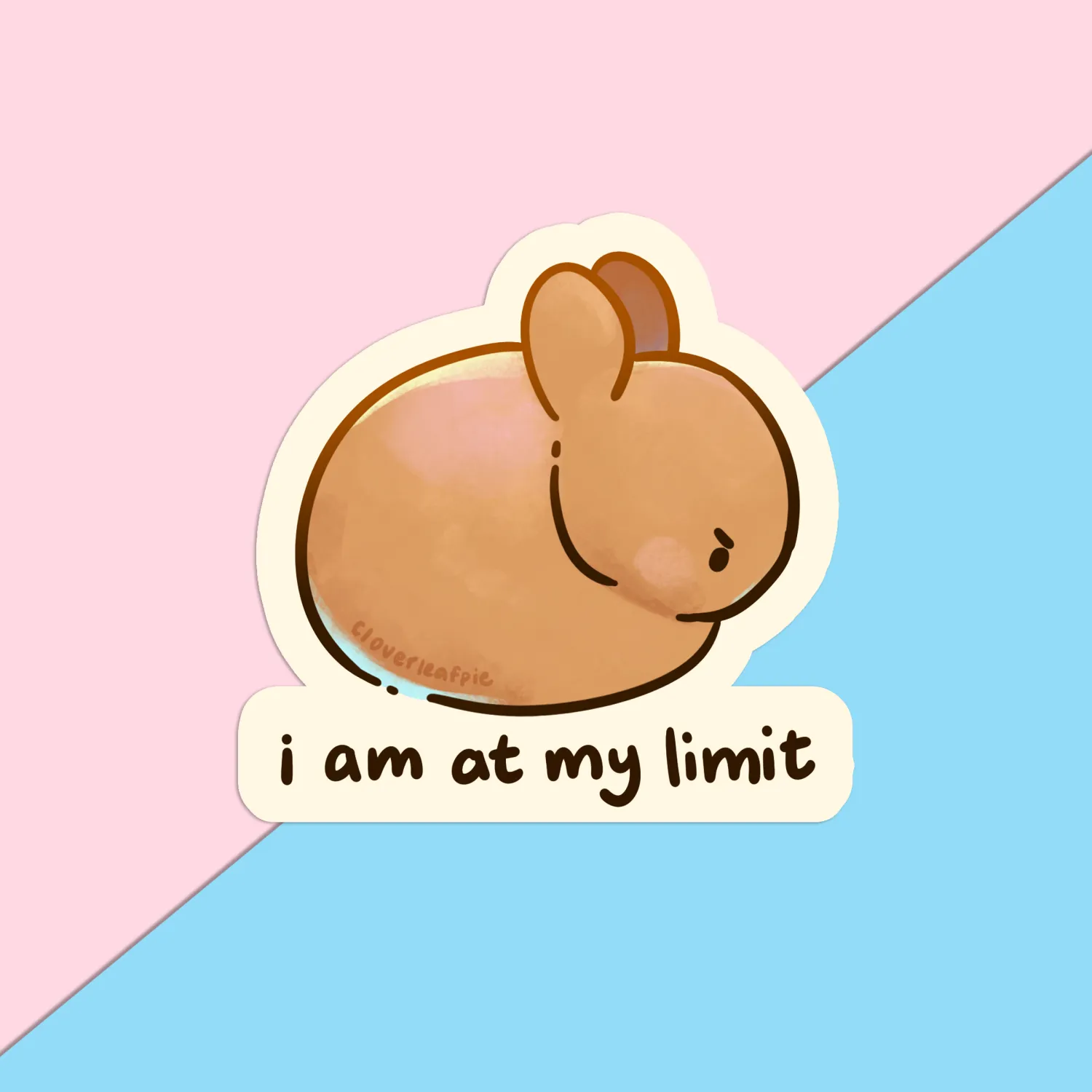 I am at my Limit Sticker I am at my Limit Sticker