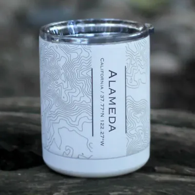 Alameda Ca Map Insulated Cup (by Jace.design) Alameda Ca Map Insulated Cup (by Jace.design)