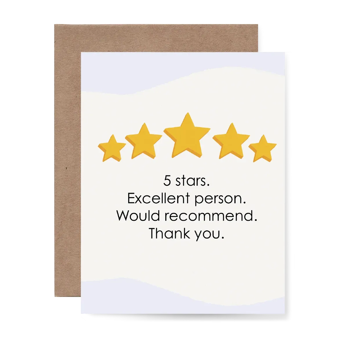 Five Stars Card – CR THX 001 Five Stars Card – CR THX 001