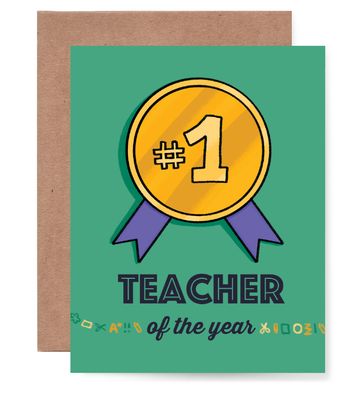 #1 Teacher Card – CR TEA 004