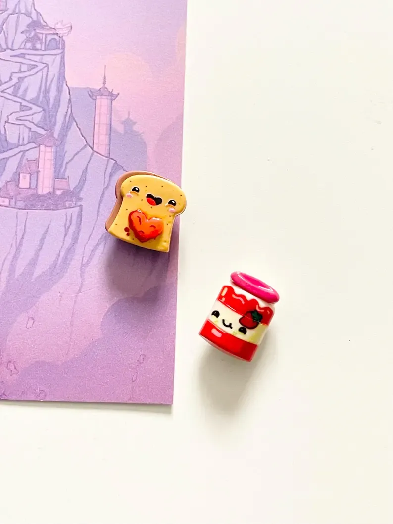 Bread &amp; Jam Magnets