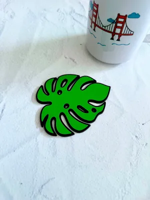 Monstera Coaster Set