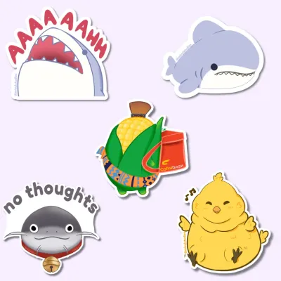 FFXIV Minions Sticker