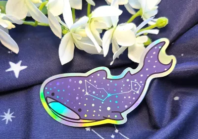 Starry Holo Sticker